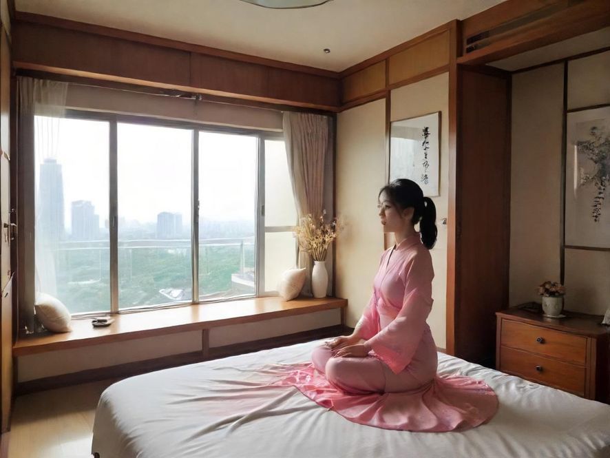 高端桑拿会所的休息室,现代简约风