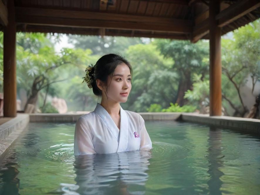 豪华水疗会所休息区