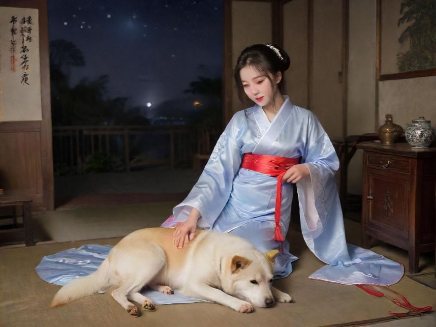 犬马之家34夜场大厅灯光氛围图