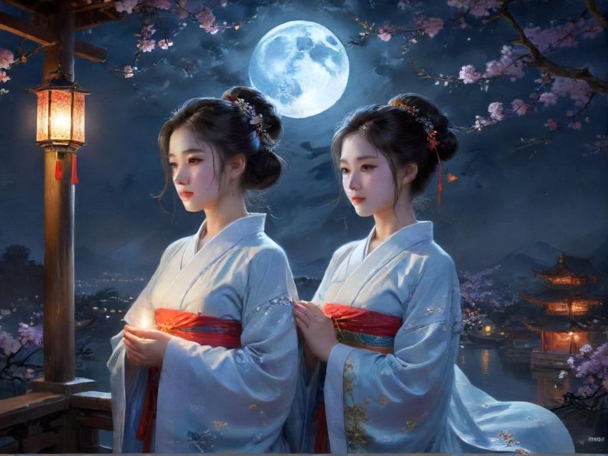 都市夜色下通往神秘场所的小巷