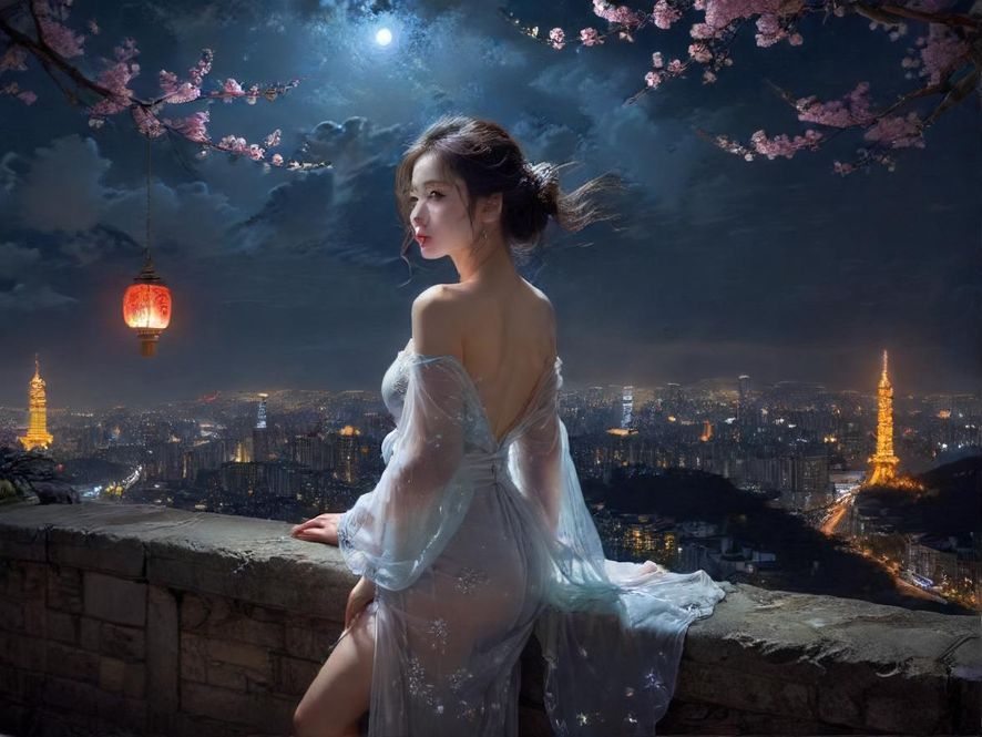 一个充满现代感和活力的都市娱乐空间,灯光璀璨,展现出时尚与动感的夜生活场景。