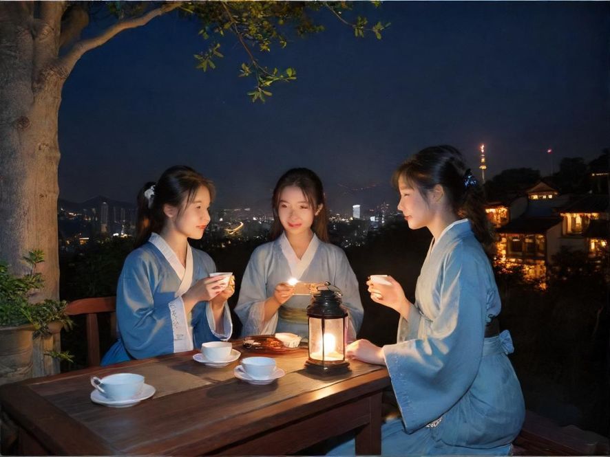 广州夜场会所茶艺休息区