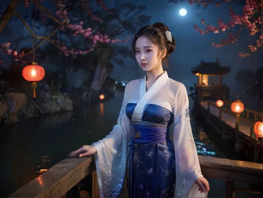 罗湖高端水会外观夜景