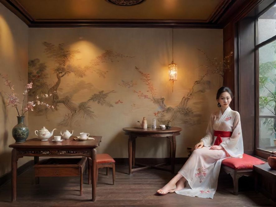 广州新茶嫩茶工作室室内环境展示