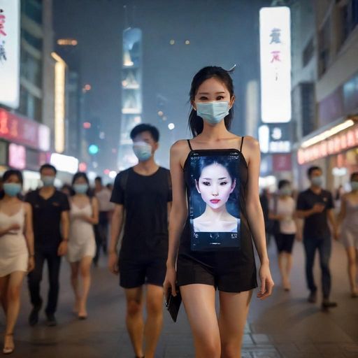 在广州街头寻找休闲信息