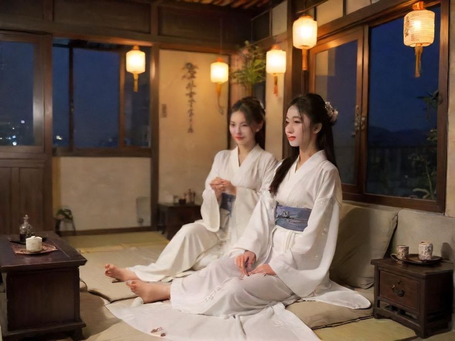 深圳高端桑拿会所休息区