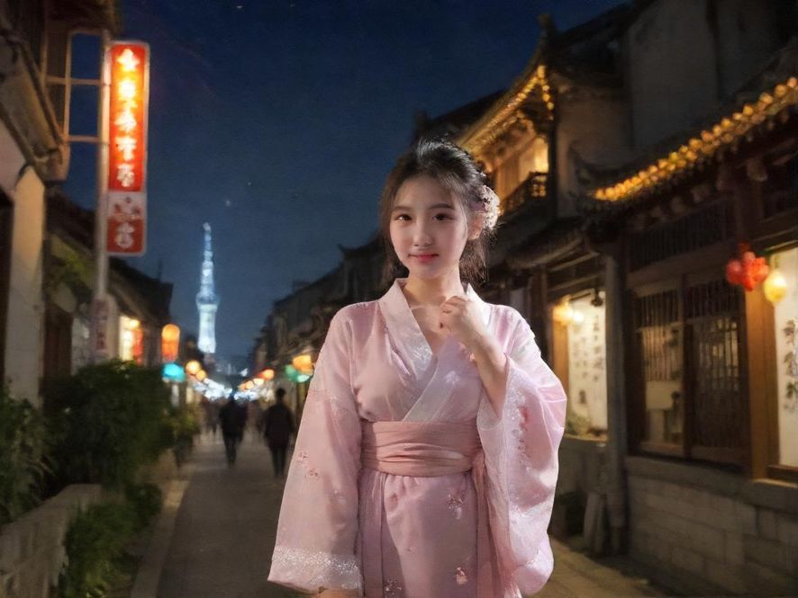 城市高端夜场会所的时尚外观