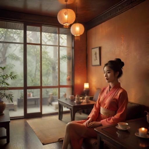 广州私密休闲空间一角