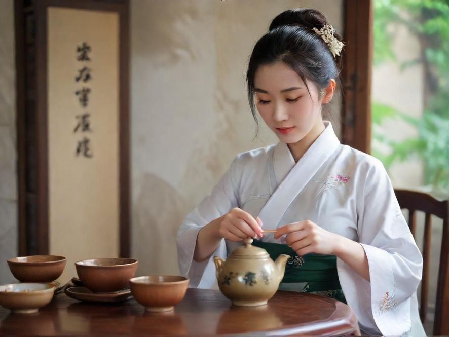 一个私密舒适的茶室包厢,柔和的灯光营造出浪漫的电影感,适合桑拿会所中的私密交流。