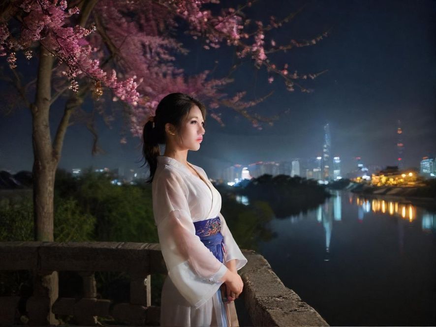 深圳夜场城市夜景