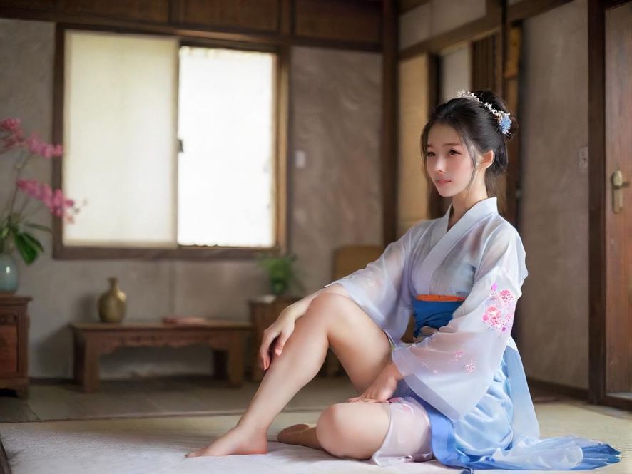 舒适的桑拿房内部,蒸汽缭绕