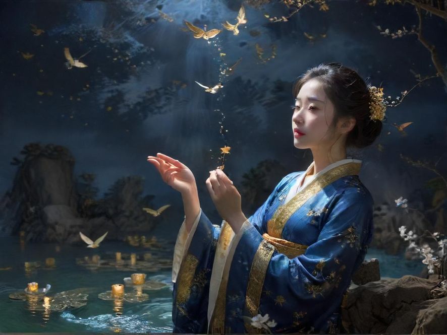 罗湖金碧水会夜景