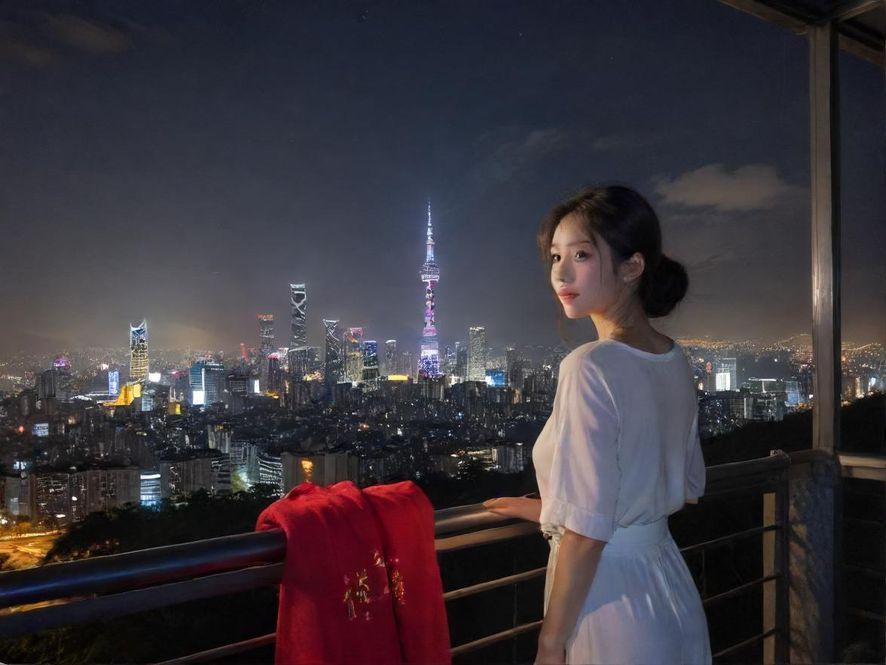 广州某高端休闲会所夜景入口