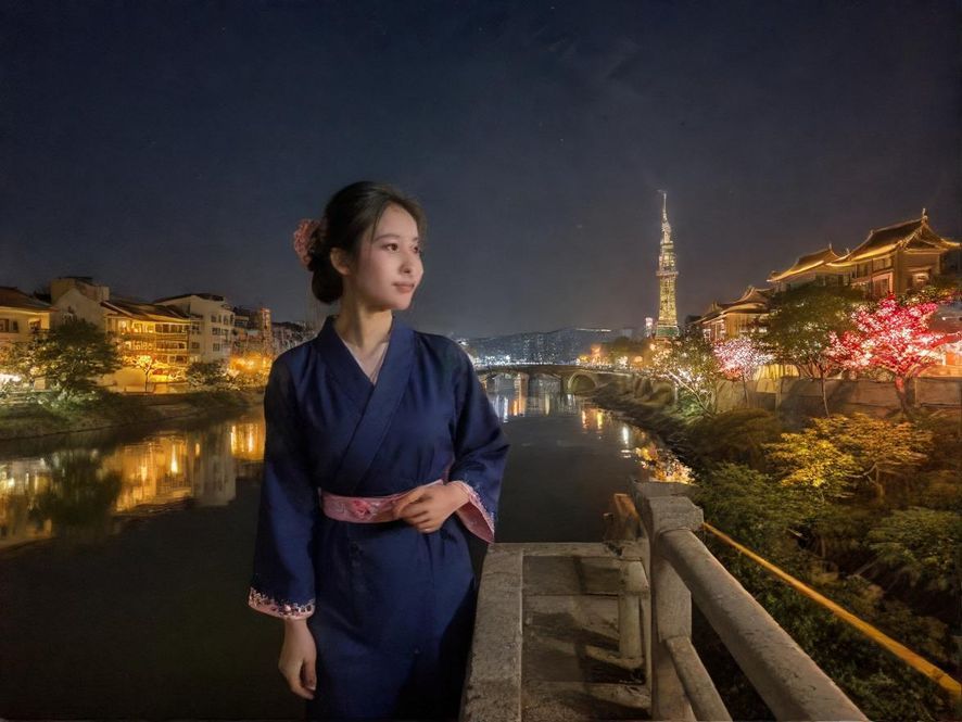 北京城市夜景俯瞰