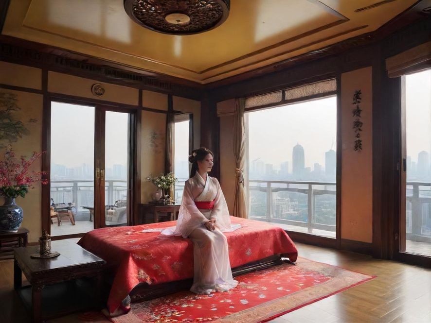 广州私密休闲场所的温馨房间