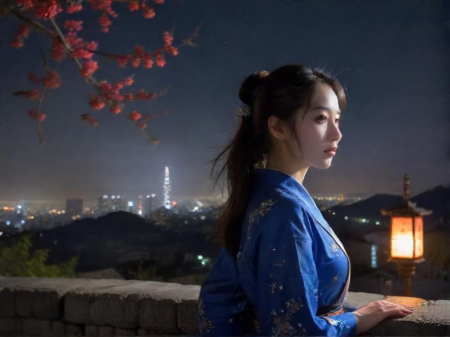 广佛桑拿会所夜景外观展示