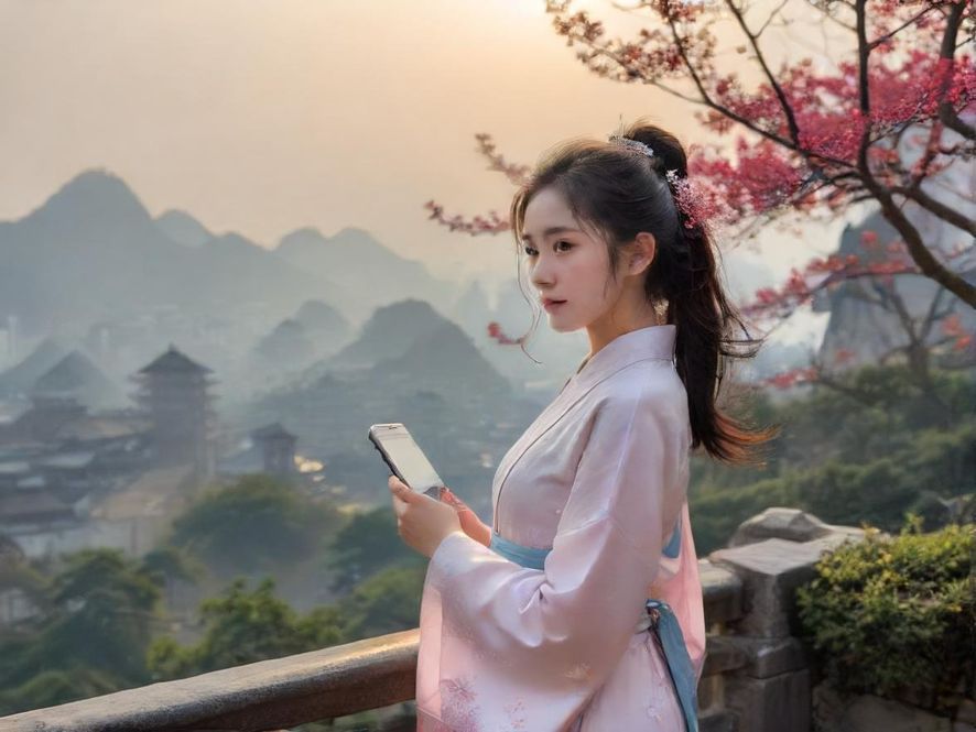 手机屏幕上显示着蛙友网的界面