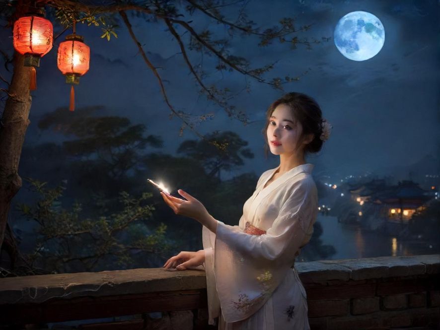 凤凰楼会所夜景展示