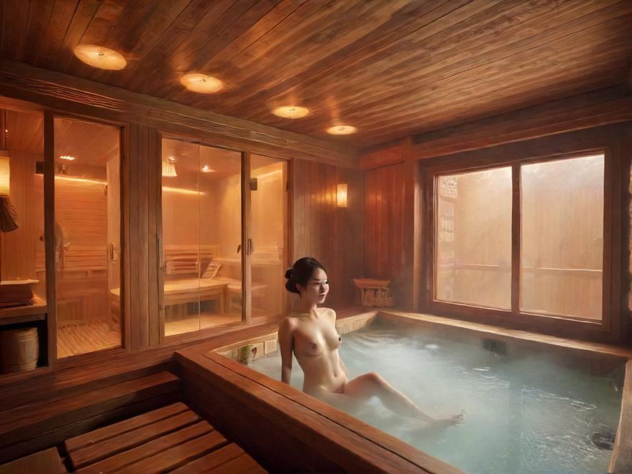 广州桑拿会所豪华汗蒸房实景