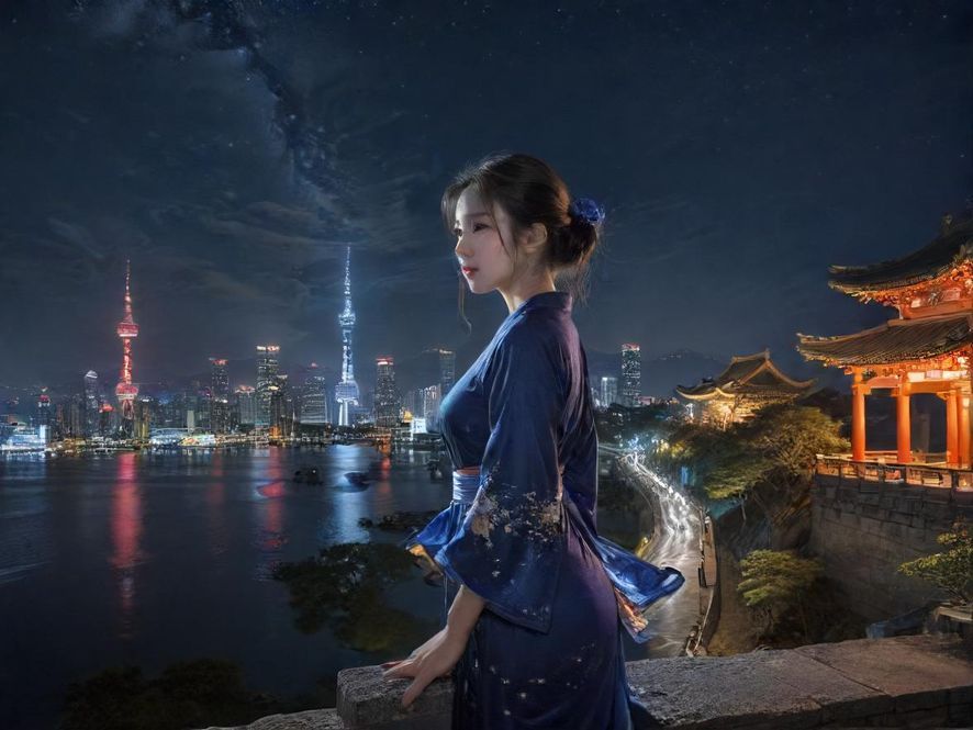 夜色都市导航地图