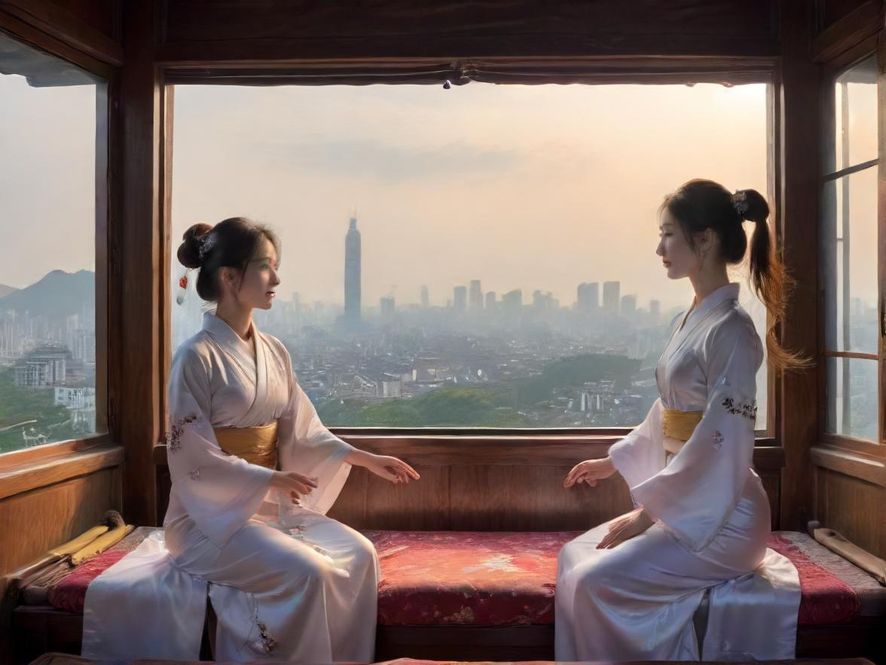 一间布置舒适私密的房间一角