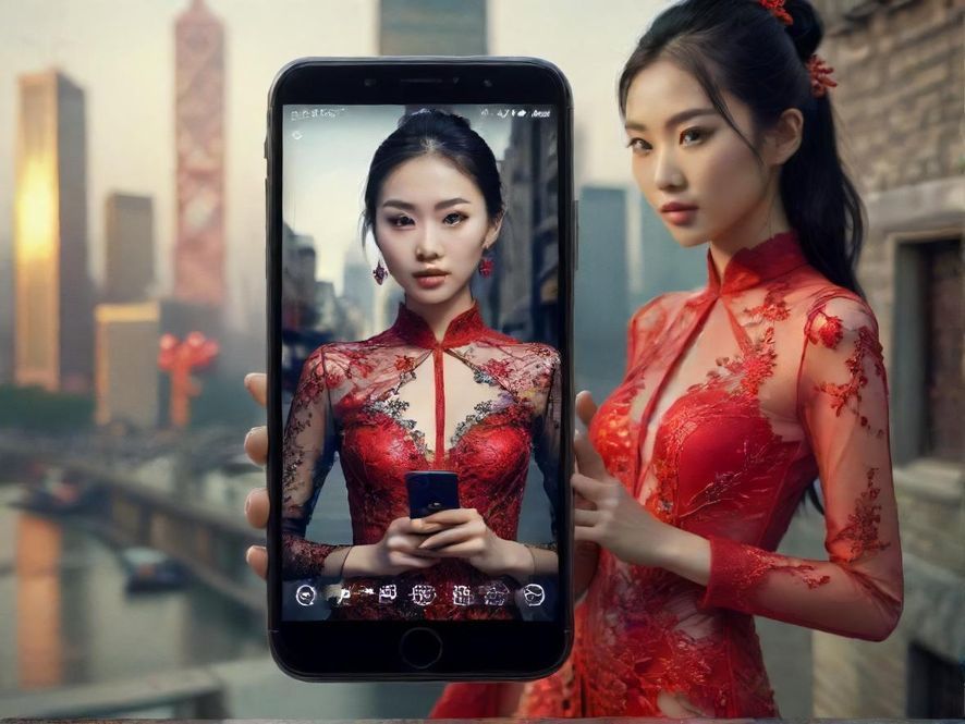 手机屏幕上显示兼职信息搜索结果