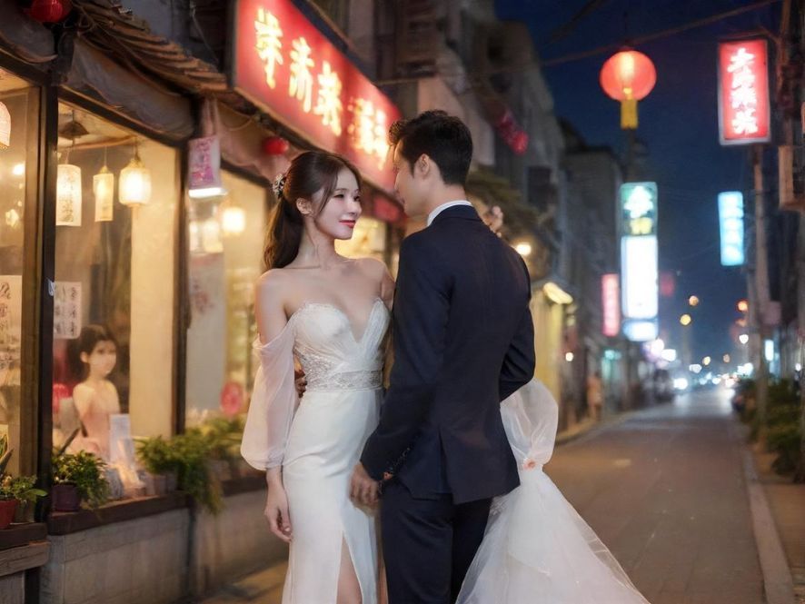 充满活力的夜店场景