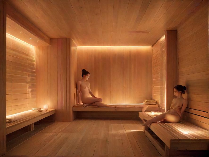 高端桑拿会所室内环境