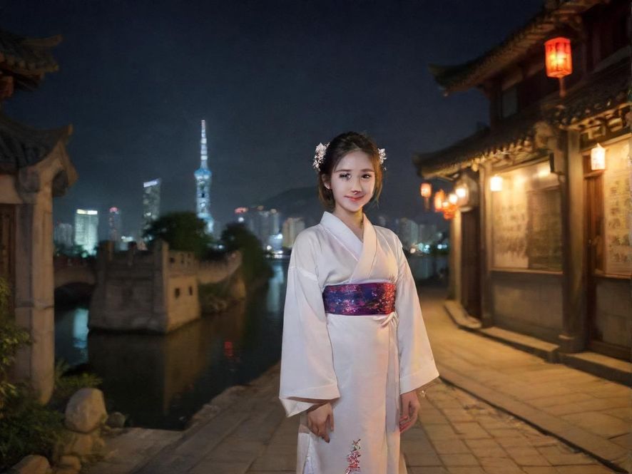 繁忙都市夜景,象征寻找放松之地