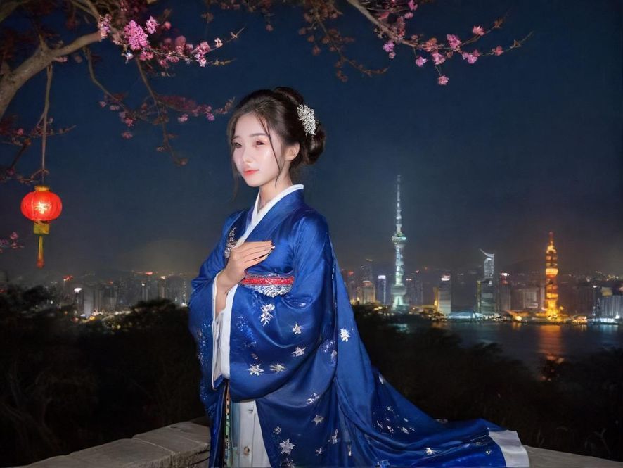 深圳夜色下的神秘入口