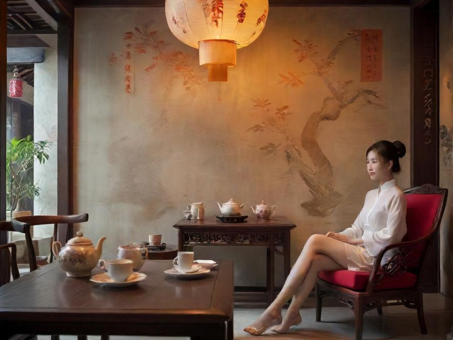 舒适的品茶空间