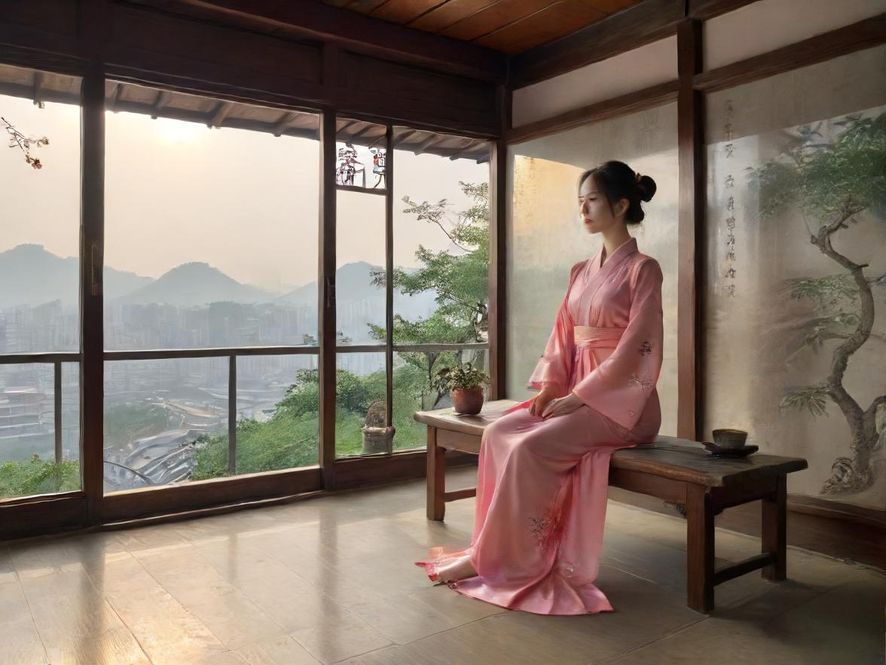 桑拿会所温馨休息区与蒸汽浴室场景