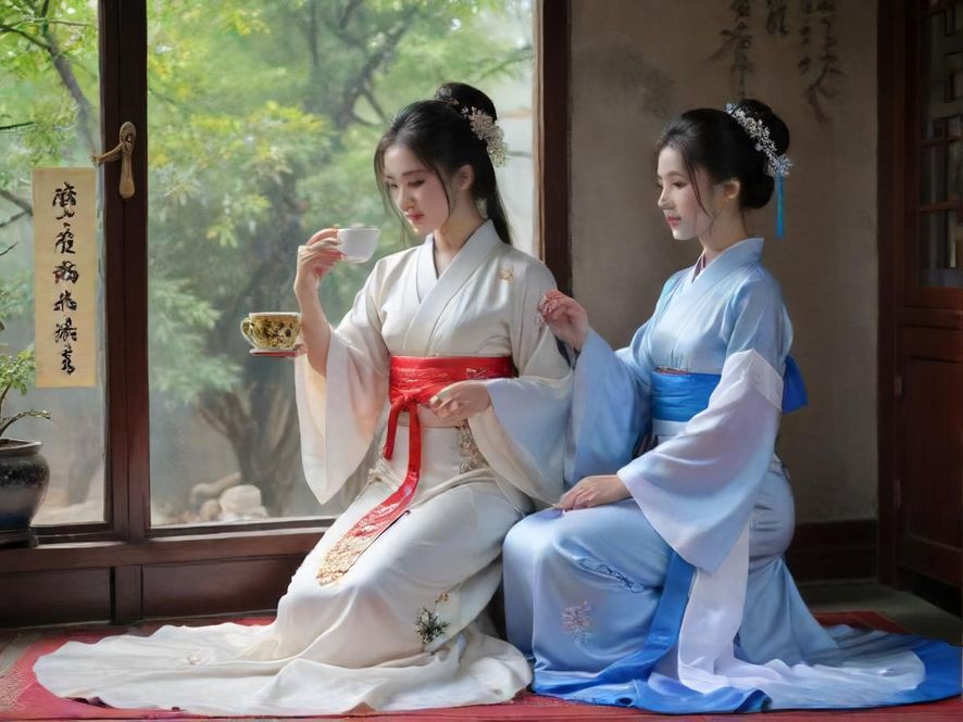 深圳福田私密茶室一角