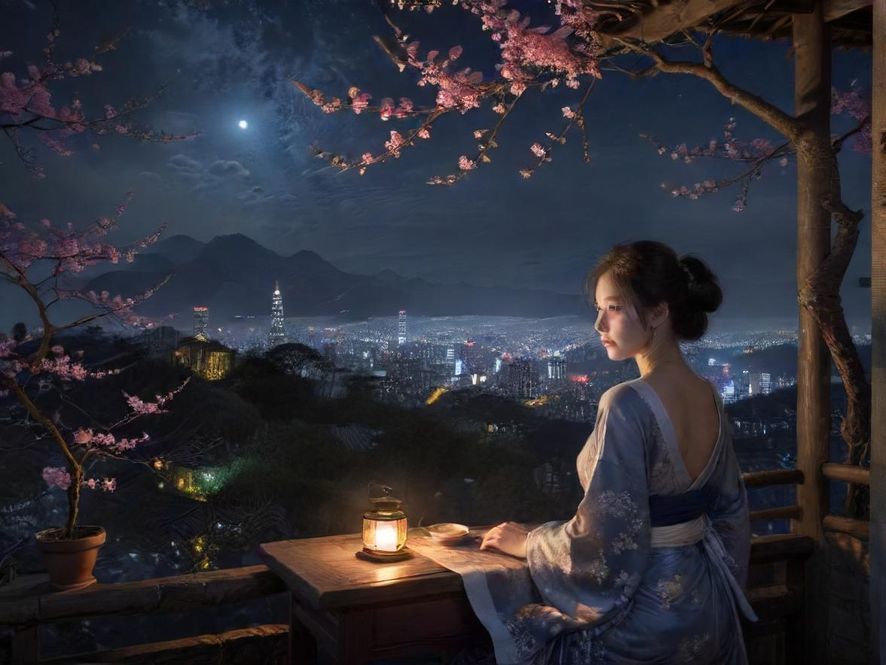 在深圳福田某工作室放松品茶的人