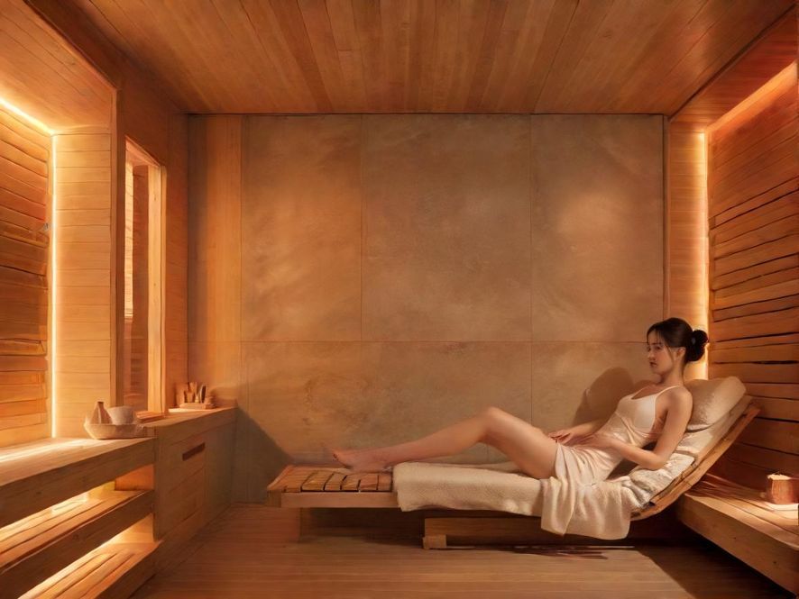 广州高端桑拿会所休息区环境