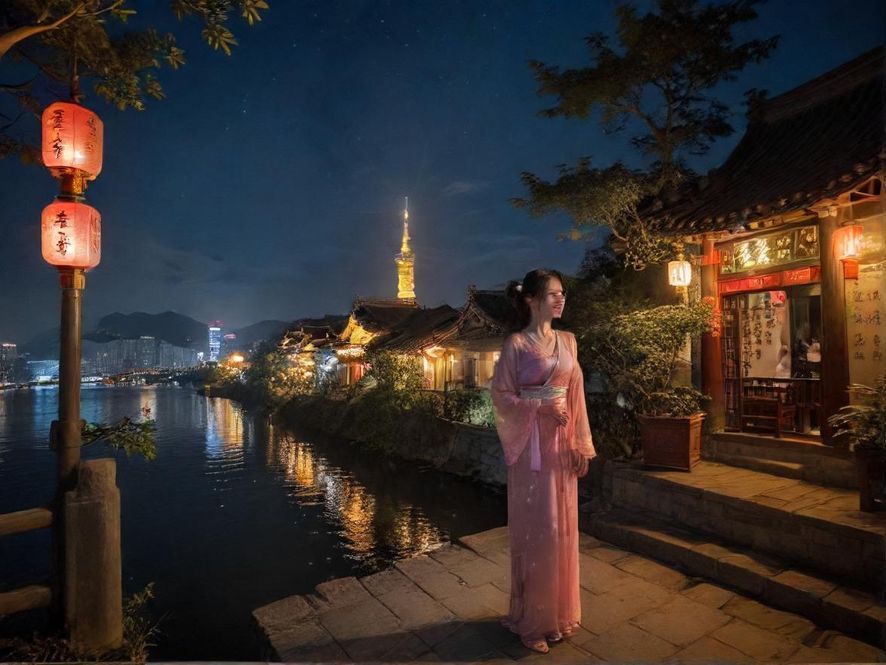 阡陌同城带你探索城市夜景