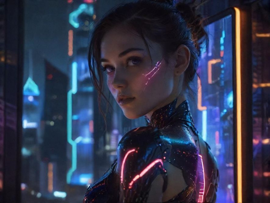 年轻人通过手机寻找信息