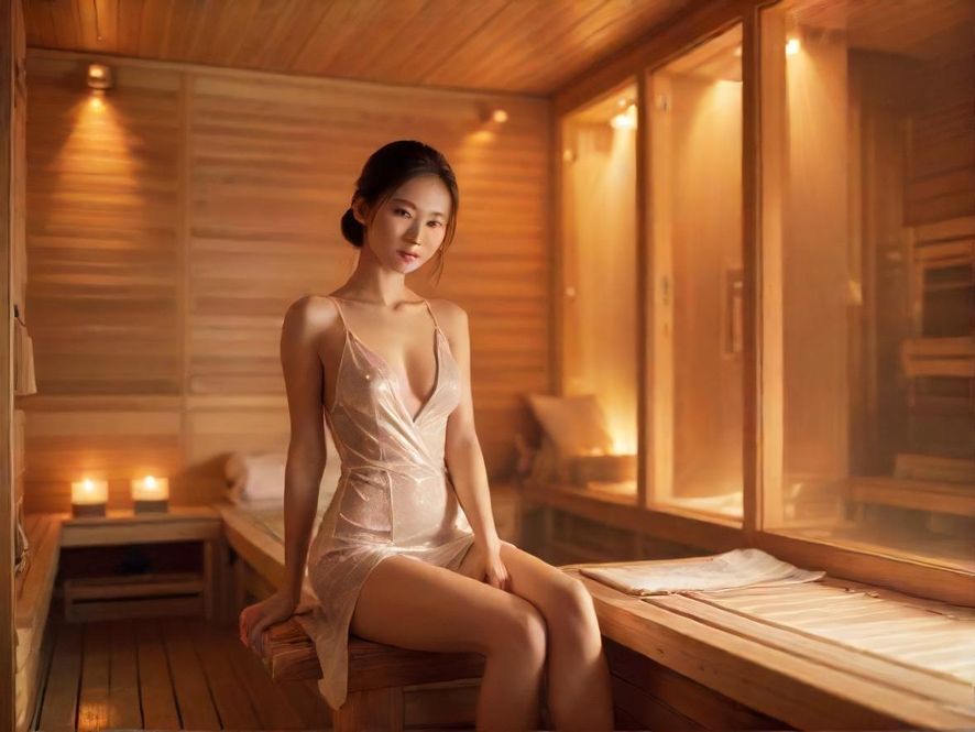 高端桑拿会所室内实景