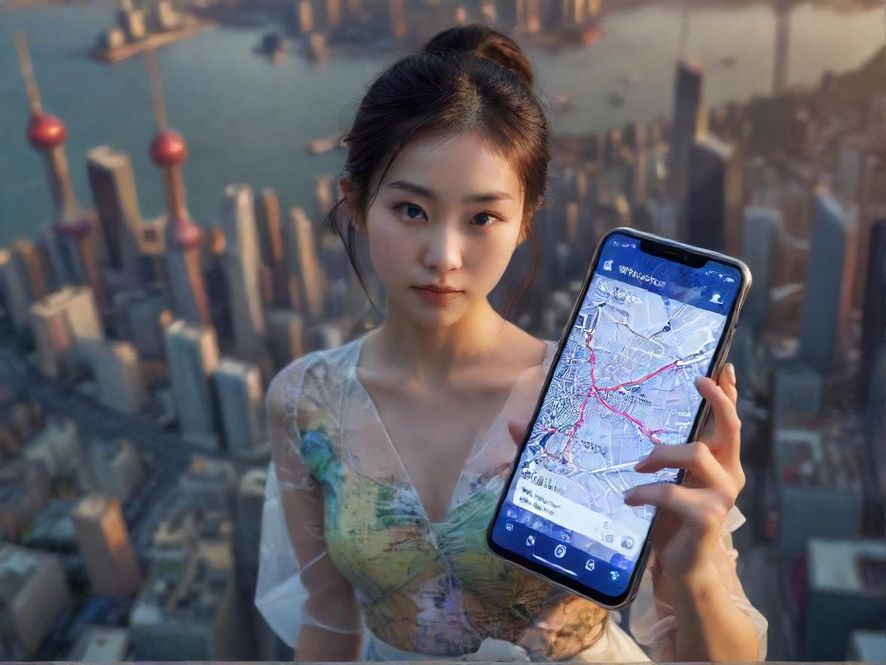 手机屏幕上的信息列表