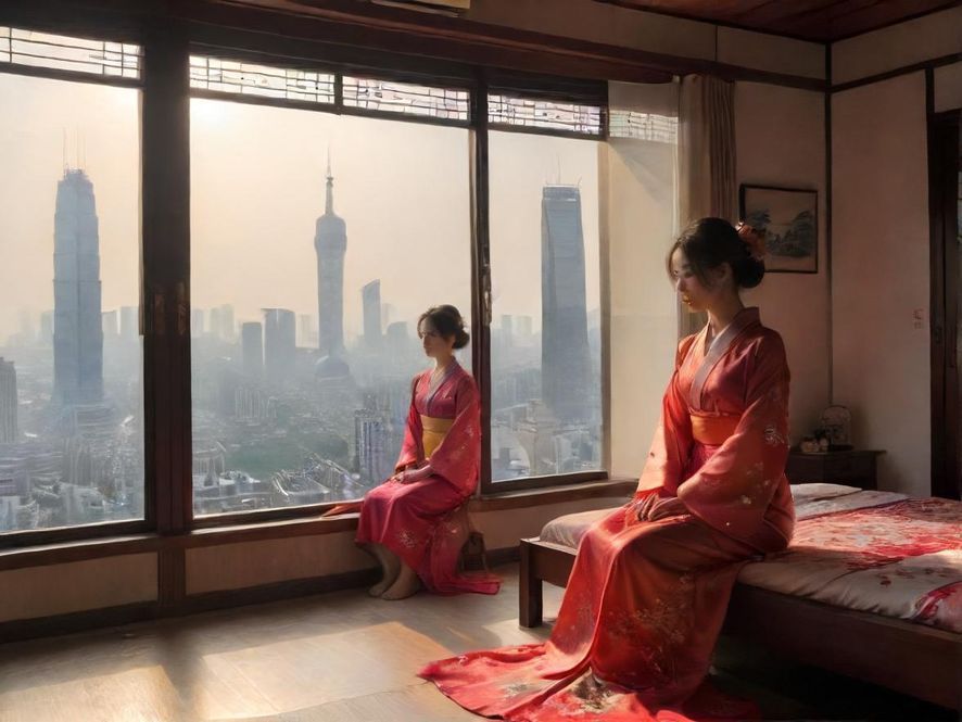 一个设计现代、灯光柔和的高端桑拿房内部