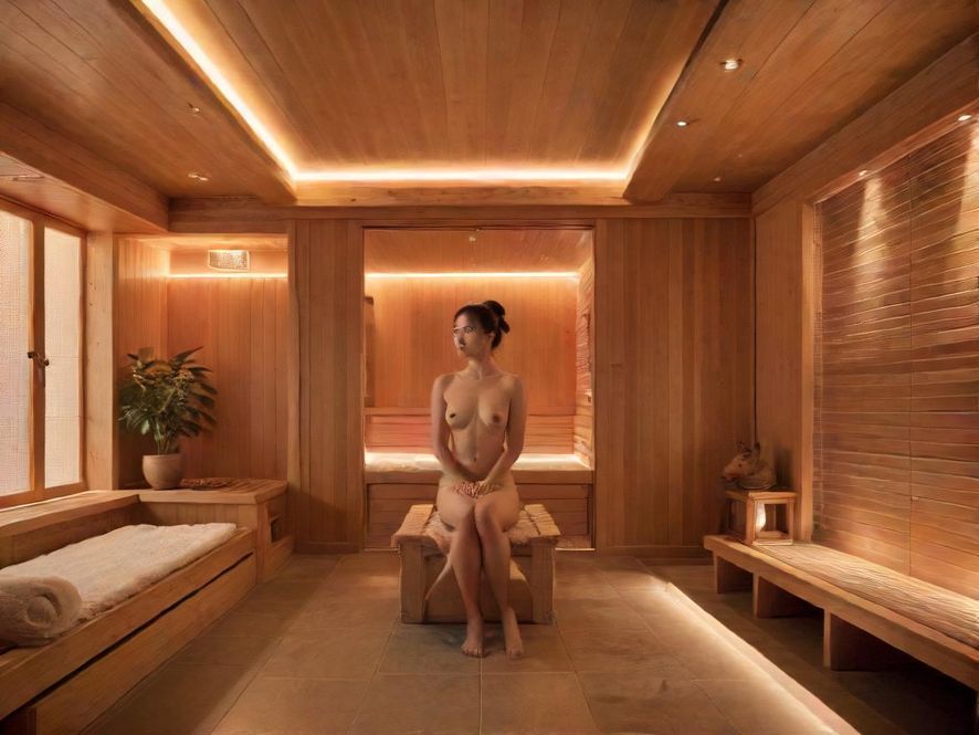 广东桑拿会所内部温馨场景