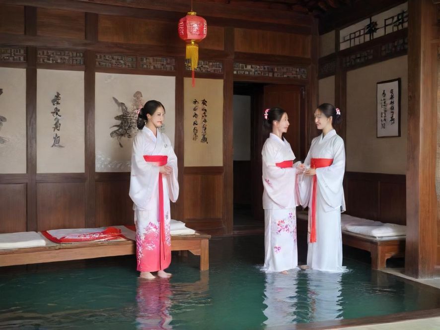 广州黄埔区水疗会所入口