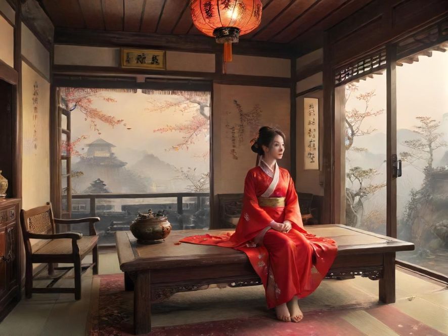 广东某休闲会所内景,营造放松氛围