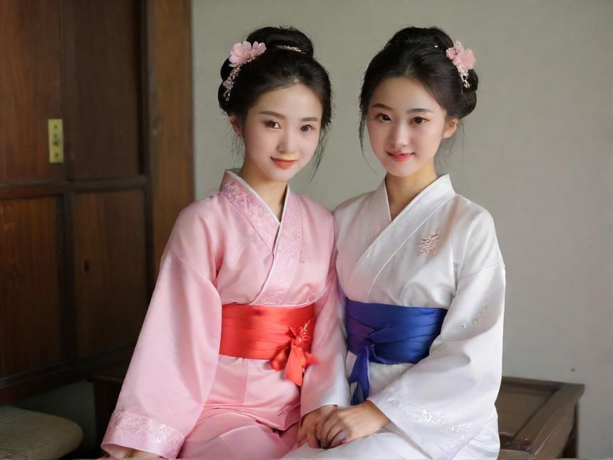 一品香楼凤中的一位女子侧面特写,身着古典服饰,在柔和的光线中营造出一种朦胧而富有诗意的意境。