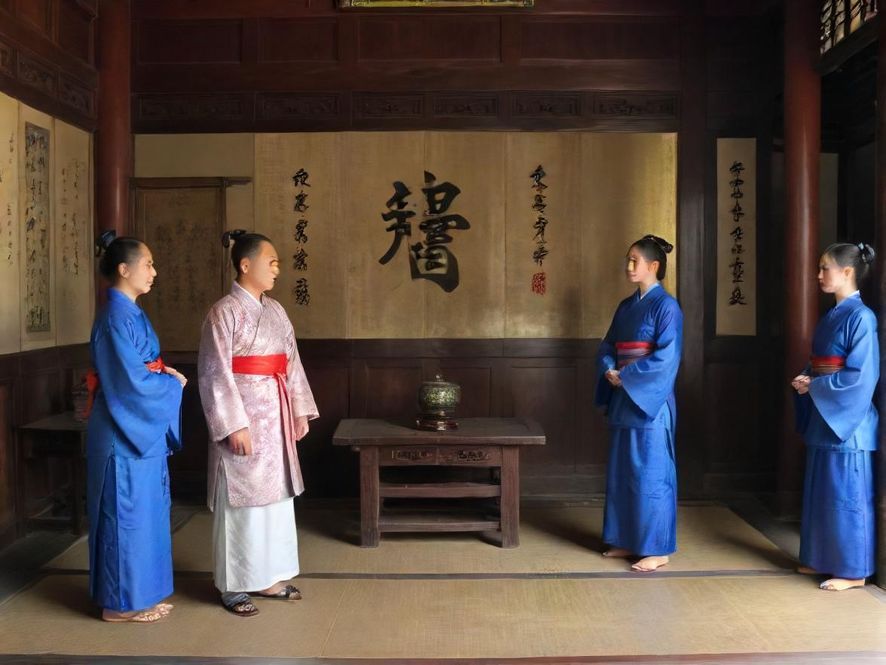 一位专业按摩师正在为客人进行肩颈按摩,手法细腻,场景温馨