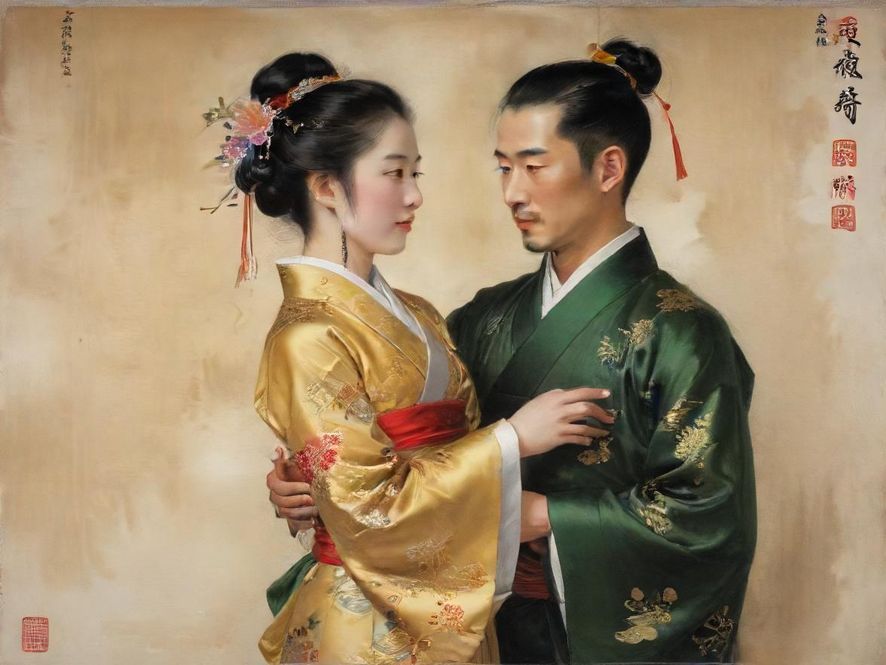 在深圳一间高端酒吧里,一位金发碧眼的外国女性正与一位男士低声交谈,暖黄色的灯光洒在他们身上,营造出一种私密而浪漫的氛围,仿佛时间都为此刻停留。