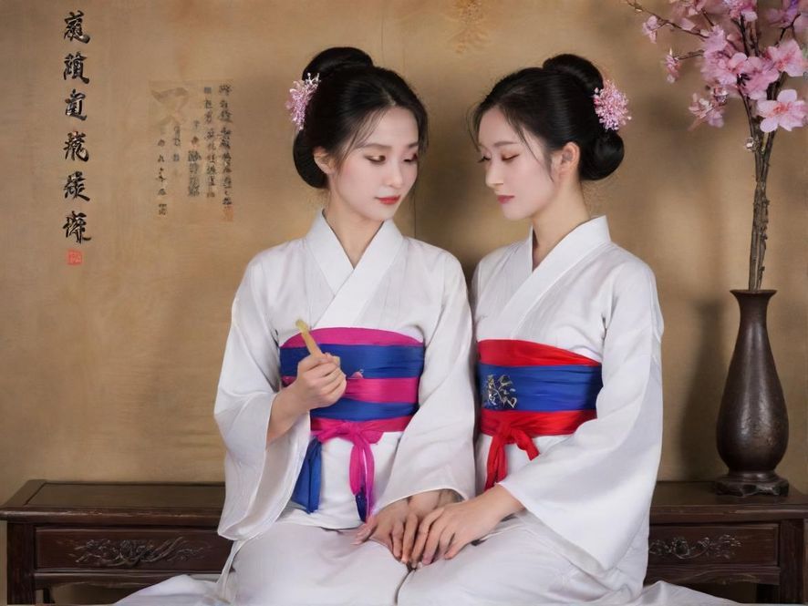 女士在温暖的汗蒸房中享受排毒时刻